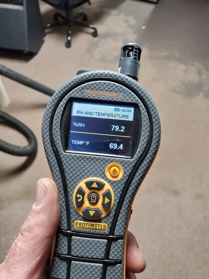 Moisture meter humidity assessment for Fire & Smoke Damage Restoration in Elyria
